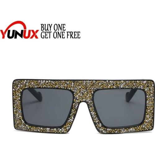 Sunglasses For Women UV400 Square Full Rim Frame Gradient Lenses Fashion Glasses 9621 (YUNUX Featured Products) BUY 1 GET 1 FREE