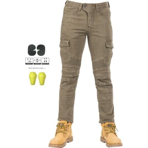 Special B06 motorcycle riding pants anti-fall pants motorcycle pants jeans knight racing pants Slim section with protective gear