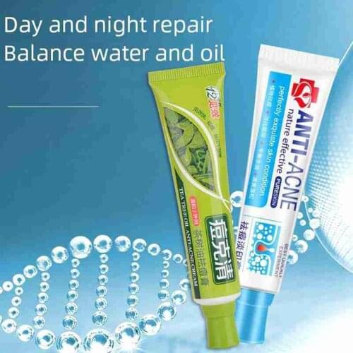 Herbal Anti Acne Nature Cream Oil Control Shrink Pores Nourish Skin Acne Scar Remover Perfectly Exqusite Skin Condition Cream
