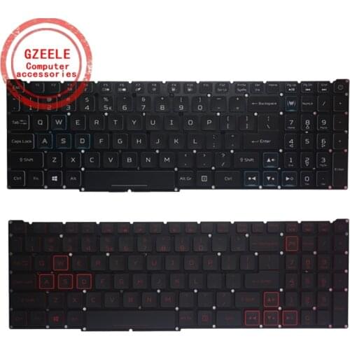 US laptop keyboard LG5P for Acer Nitro 5 AN515 54 AN515-54 Nitro7 Nitro 7 AN715 51 AN715-51 notebook Keyboard with Backlit