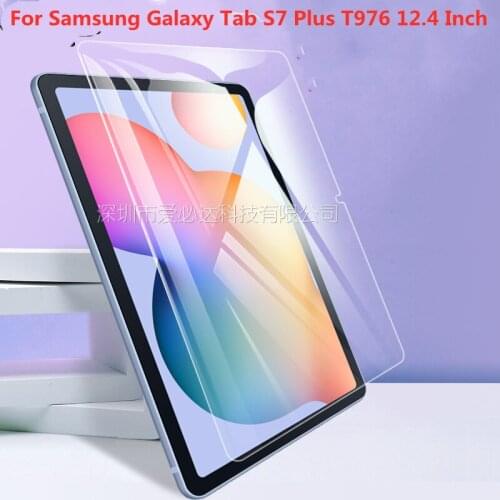 9H Tempered Glass For Samsung Galaxy S7 Plus s7plus T976 12.4 inch Tablet Screen Protector Protective Film Glass Guard