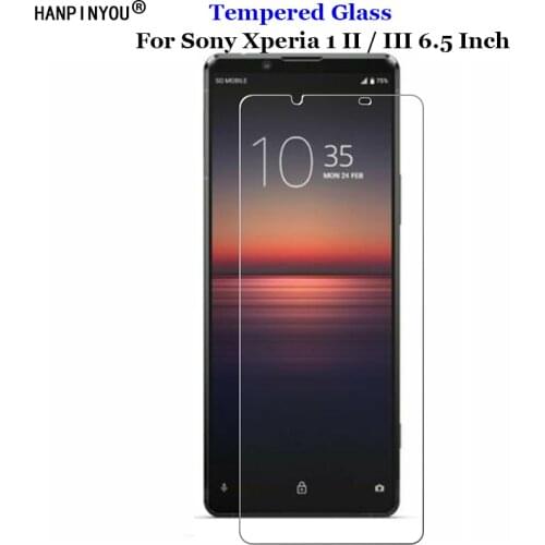 For Sony Xperia 1 II / iii Tempered Glass 9H 2.5D Premium Screen Protector Film For Sony Xperia 1 II / III 6.5"