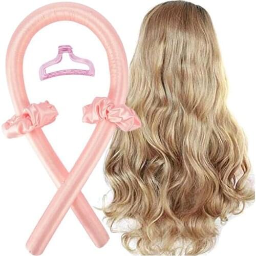 Heatless Curling Rod Headband Lazy Curler Silk Curling Ribbon Silk Curling Ribbon Heatless Hair Curling Ribbon Make Hair Curly