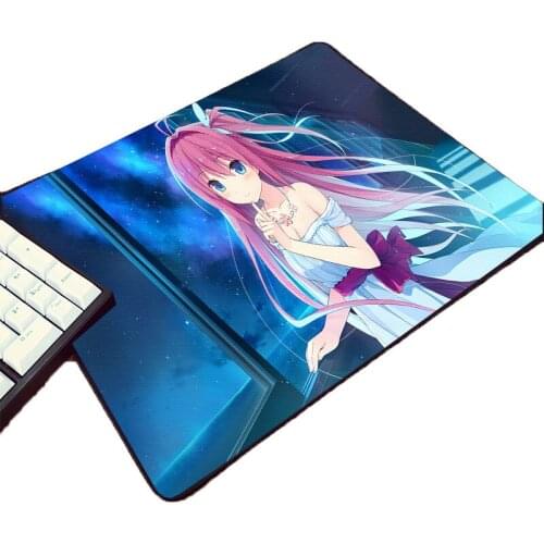 So Beauty Cute Lovely Anime Girls Ao No Kanata No Four Rhythm Animation Mousepad Products For Comic Manga Anime Lovers