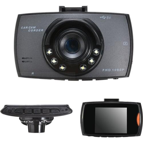 Mini Multilingual Motion Detection Driving Camera G-sensor 1080P 2.2" Car DVR Video Recorder Night Dash Cam