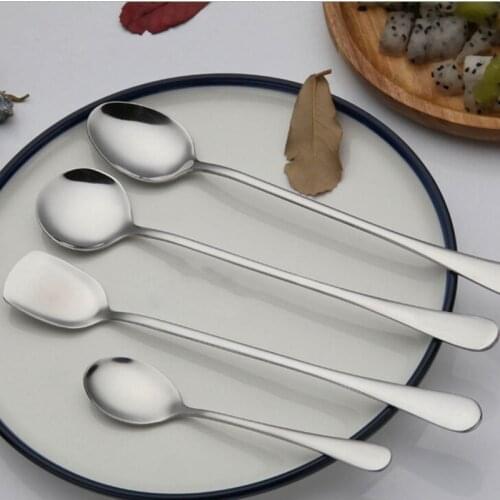 Multifunction Tea Spoon Stainless Steel Coffee Spoon With Long Handle Kitchen Accessories Tea Coffee Scoop