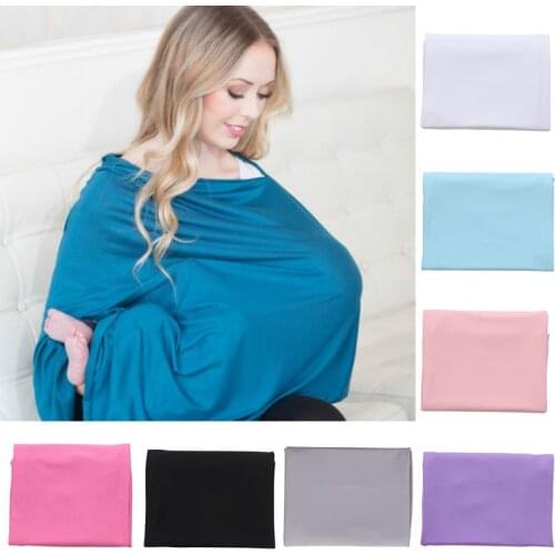 Multifunctional Baby Mum Breastfeeding Nursing Poncho Cover Blanket Shawl Tops
