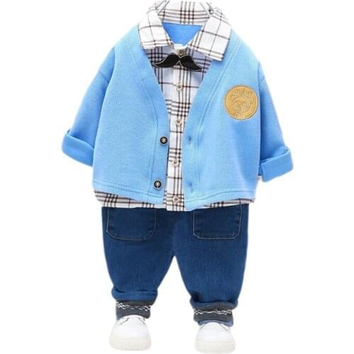 Fashion Children Clothes Spring Autumn Baby Clothing Boys Casual Jacket Pants 2Pcs/Sets Toddler Costume Infant Kids Tracksuits