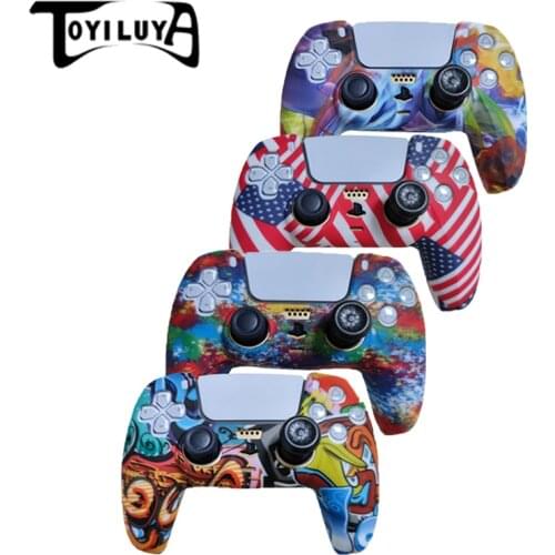Soft Silicone Cover Case Protection Controller Skin For ps5 Console Playstation 5 Controller for ps5 pro slim Accessories