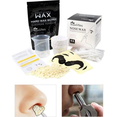 Painless Sticks Quick and Fast Nose Wax Kit Hair Removal Wax for Men Ears Nose Moustache