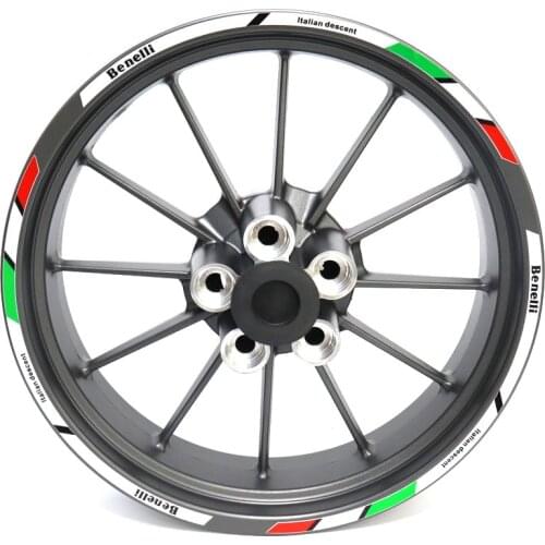 Motorcycle Decals Wheel Reflective Stickers Stripes For Benelli 502c 752s Leoncino 500 250 LeoncinoX TRK 521