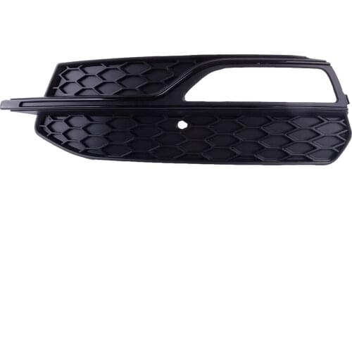 Front Left Bumper Lower Fog Light Lamp Grill Grille Cover 8V3807681 Fit for Audi A3 S3 S-Line 2013 2014 2015 2016 8V3807681G