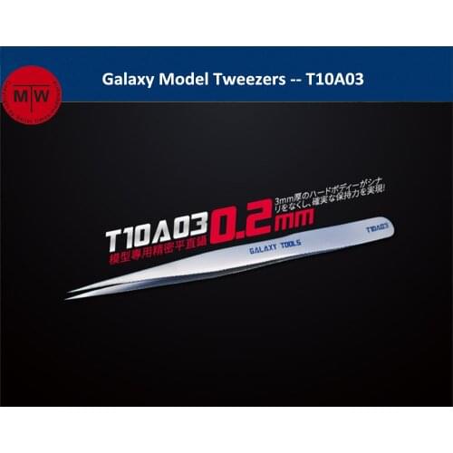Galaxy Model T10A03 Tweezers Military Model Building Hobby Craft Tool