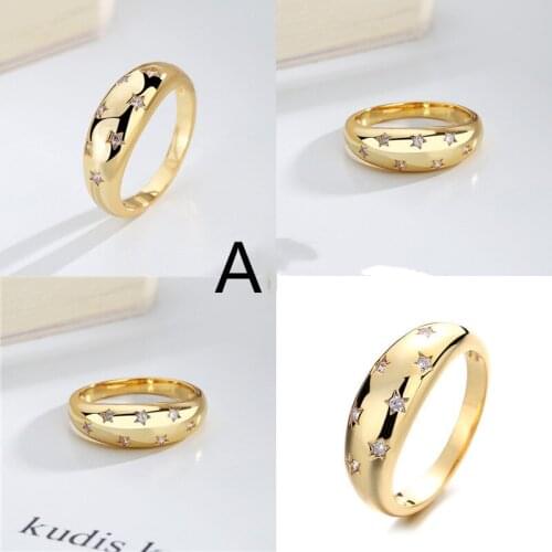 Europe And The United States Popular New Ring Bare Body Ring Simple Fashion Gypsophila Ring