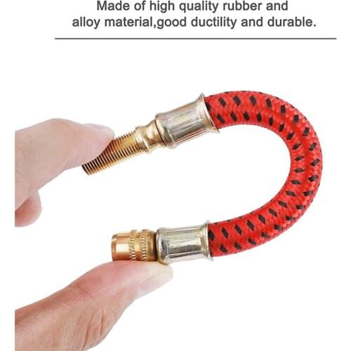 Tyre Valve Extension Adaptor for Xiaomi M365 Electric Scooter Pump Extended Nozzle Air Inflator Soft Tube