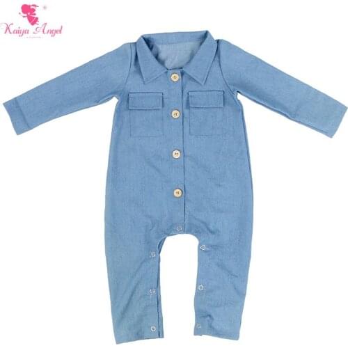 2017 Kaiya Angel Hot Newborn Girl Boy Romper Baby Clothes Infant Outfit Winter Autumn Warm Jumpsuit Wholesale Sets