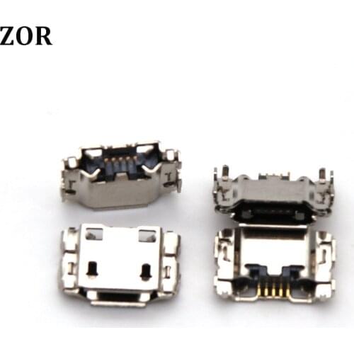 300pcs Micro USB Connector For Multilaser M7s M7-s Charging port 5PIN 5 pin MINI Jack socket dock Plug Long feet replacement