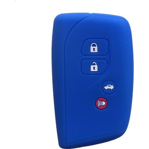 4 Button Key Case For Lexus LX470/GS450h/IS350/SC430/LS460/ES350/GS350 L37 RX LX GX LS600h HS250h Remote Key Cover Cap Holder