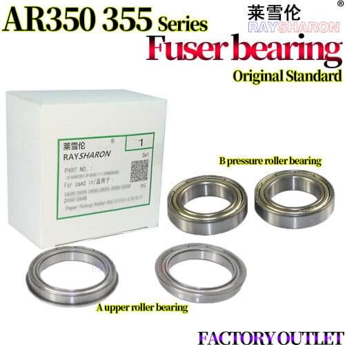Upper and Lower Roller Bearing For Use in Sharp AR 350 450 355 455 M310U 420U 351 451 3511 4511 3512 4512