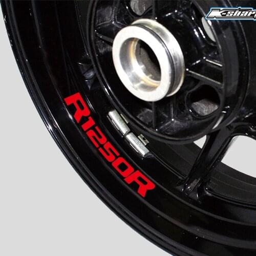 Motorcycle Styling Wheel Tire logo creative rim inner side decals Decorative sticker suitable for R1250R r1250 r sticker