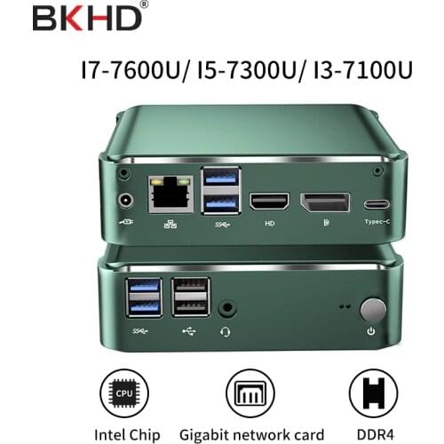 Intel I7-10510U Quad core 6USB Firewall Mini PC mini computer M.2 NVME SSD