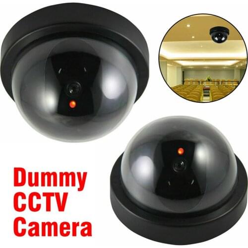 MIni CCTV Camera Fake/Dummy Dome Camera Flash rood Licht installeren Out/indoor Surveillance Camera Dummy CCTV Camera