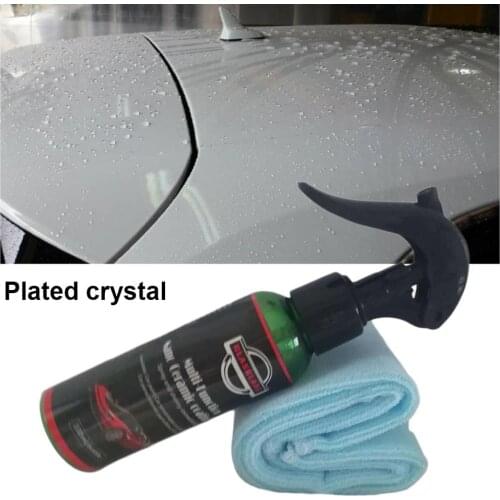 Multifunctional Automotive Nano Ceramic Coating 10H 100ML with Sprinklers Diamond Plated Superhydrophobic Coating Plated Crystal