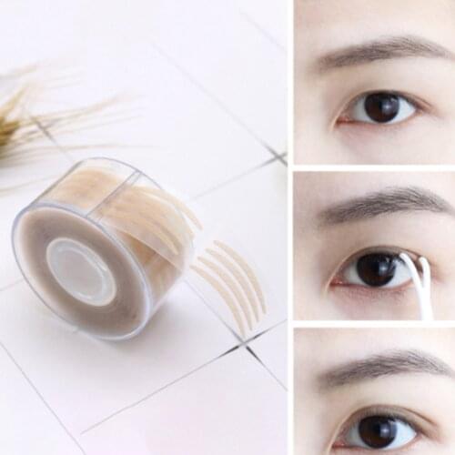 600PCS Invisible Double Eyelid Tape Invisible Double Eyelid Stickers Self Adhesive Double Eye Tape Ladies Eye Makeup Tools