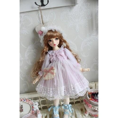 [wamami] Lolita Clothes Dress Skirt For 1/6 1/4 MSD YOSD BJD Doll Dollfie Outfits