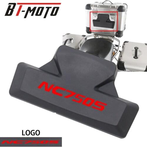 For HONDA NC750S NC750 750S NC 750 S 2012-2019 New Motorcycle Seat Back Rubber Passenger Backrest Rear Trunk 3M Sticker