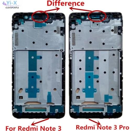 Front LCD Housing Middle Faceplate Frame Bezel For Xiaomi Redmi Note 3 Note3 Pro (150 mm)