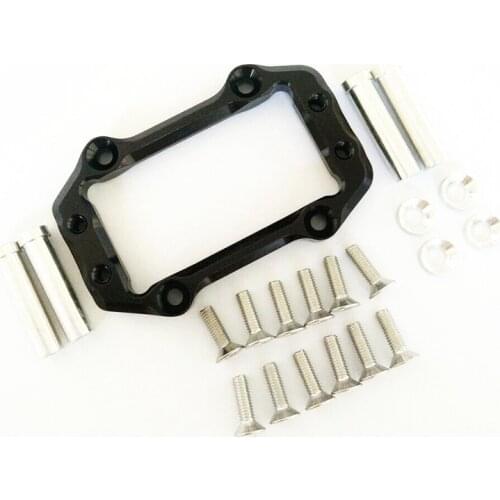 Aluminum Alloy Steering Servo Mount Set For ARRMA KRATON 6S 1/8 RC Crawler Car Trucks AR320193 AR320430