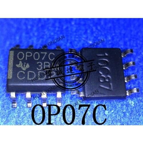 1Pieces New Original OP07CSZ OP07C OP07 SOP-8 In Stock Real Picture
