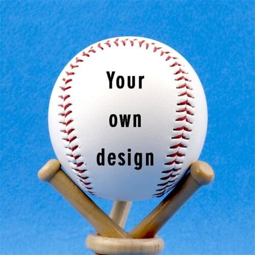 1pc Personalized Universal Handmade Baseballs PU Hard&Soft Baseball Balls Softball Ball Training Exercise Baseball Balls