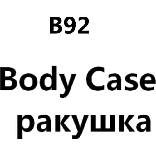 10 PCS/lot B92 Keychain Case Body Cover For 10PCS/lot StarLine B92 B95 B94 B62 B64 Two Way Car Alarm System lcd Remote Control