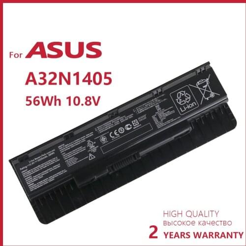 A32N1405 Notebook battery For Asus N551J N551JW N551 N551Z G551 G551J G551JK G551JM G771 Laptop battery 56WH 108V Batteria