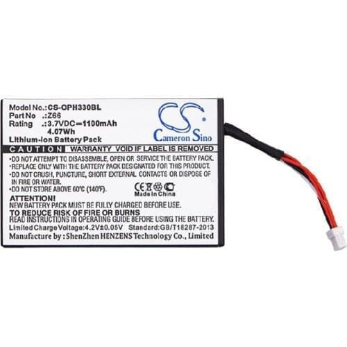 Cameron Sino 1100mAh Battery C2013, OPR33015505-0-00, Z66 for Opticon OPC-3301i, OPI-3301, OPI-3301i, OPR-3301