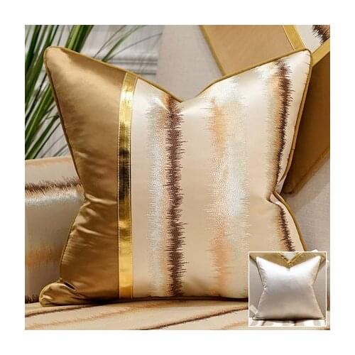 45x45cm High Quality Pillowcase Sofa Cushion Cover Decoration Living Room Stripe Pillow Case without Pillow Core Free Shipping