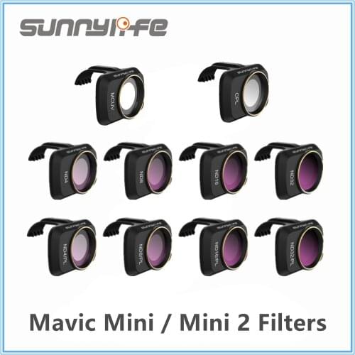 DJI Mavic Mini 2 Filter UV CPL ND4 ND8 ND16 ND32 ND/PL 4 8 16 32 Camera Lens Filter Accessories for DJI Mavic Mini 1 / SE