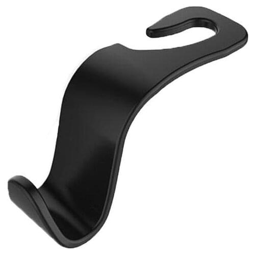 2pcs Creative Car Seat Truck Coat Back Hooks Organizer Universal Headrest Mount Storage Holder Simple Styling Auto Bag Hanger