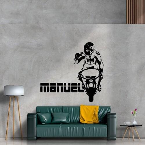 Hot Motorcycles Wall Stickers Decorative Sticker Home Decor For Bedroom Decoration Wall Art Decal