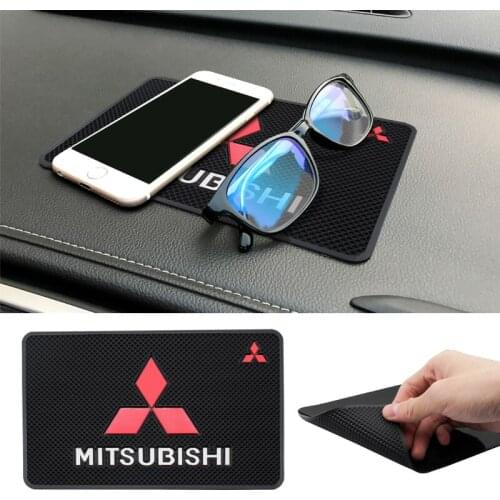 Car Dashboard Sticky Anti-Slip Mat Non-Slip Gel Pad For Mitsubishi Asx Outlander xl 3 lancer pajero 4 l200 Auto Car Accessories