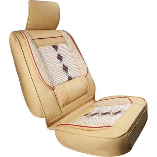 40%HOT Soft Ice Silk Anti-Slip Car Seat Cover Protector Front Back Cushion Pad Mat