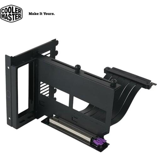 Cooler master Graphics Card Steering Bracket Set Suitable PCI-E 4.0 X16 Universal vertical holder GPU Bracket Extension Cable