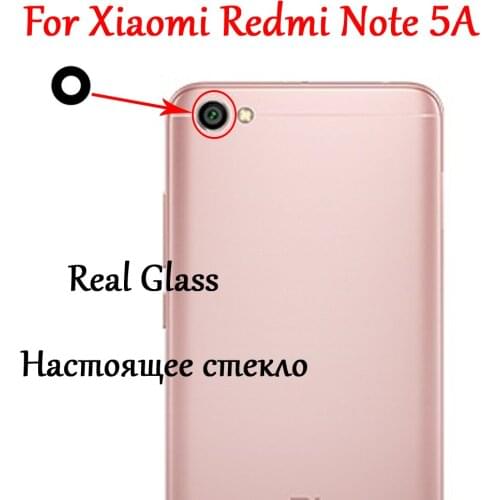 2PC New Original Rear Back Camera Glass Lens Cover+Double-Side Adhesive For Xiaomi Hongmi Redmi Note 5A Fast Ship