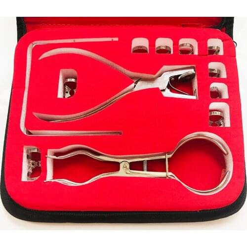 1 Set Teeth Care Dental Dam Perforator Dental Dam Hole Puncher Pliers for Dentist Rubber Dam Puncher Lab Orthodontic Tools