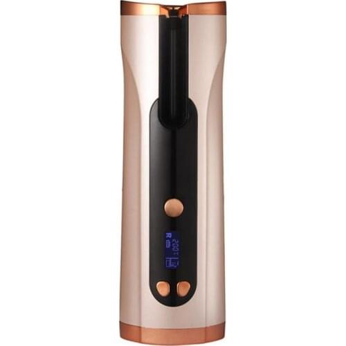 Portable Wireless Automatic Curling Iron Hair Curler USB Rechargeable For LCD Display Curly Machine Ceramic Wave Hair Curler HOT