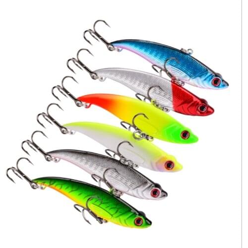 1pcs/lot VIB fishing lure 12.4g 75mm crankbait wobblers isca artificial winter fishing Pesca hard baitev erything for fishing