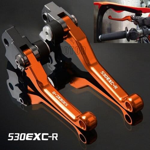 For 530EXC-R 2008-2011 2009 2010 530 EXC-R EXCR EXC R CNC Motorcycle DirtBike Dirt Bike Motocross Pivot Brake Clutch Levers