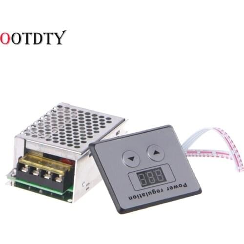 LED Display AC 220V 4000W SCR Voltage Regulator Control light Dimming Dimmers Thermostat motor speed controller Temperature